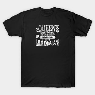 Queen Lili'uokalani Canoe Race T-Shirt White T-Shirt